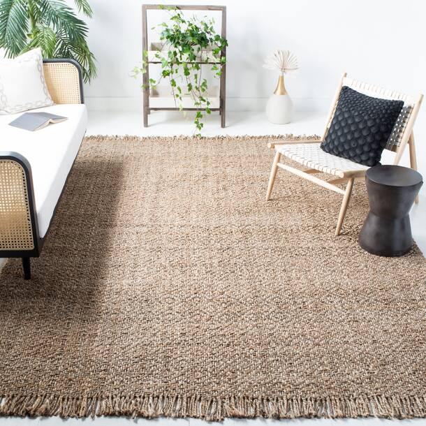 Bay Isle Home Weinstock Handmade Flatweave Jute Sisal Brown Rug